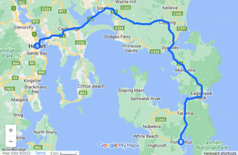 How To Get From Hobart To Port Arthur (Plus Road Trip Stops)